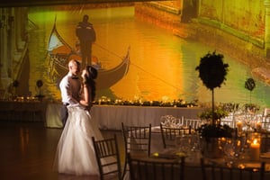 LED Video Wall for a Wedding