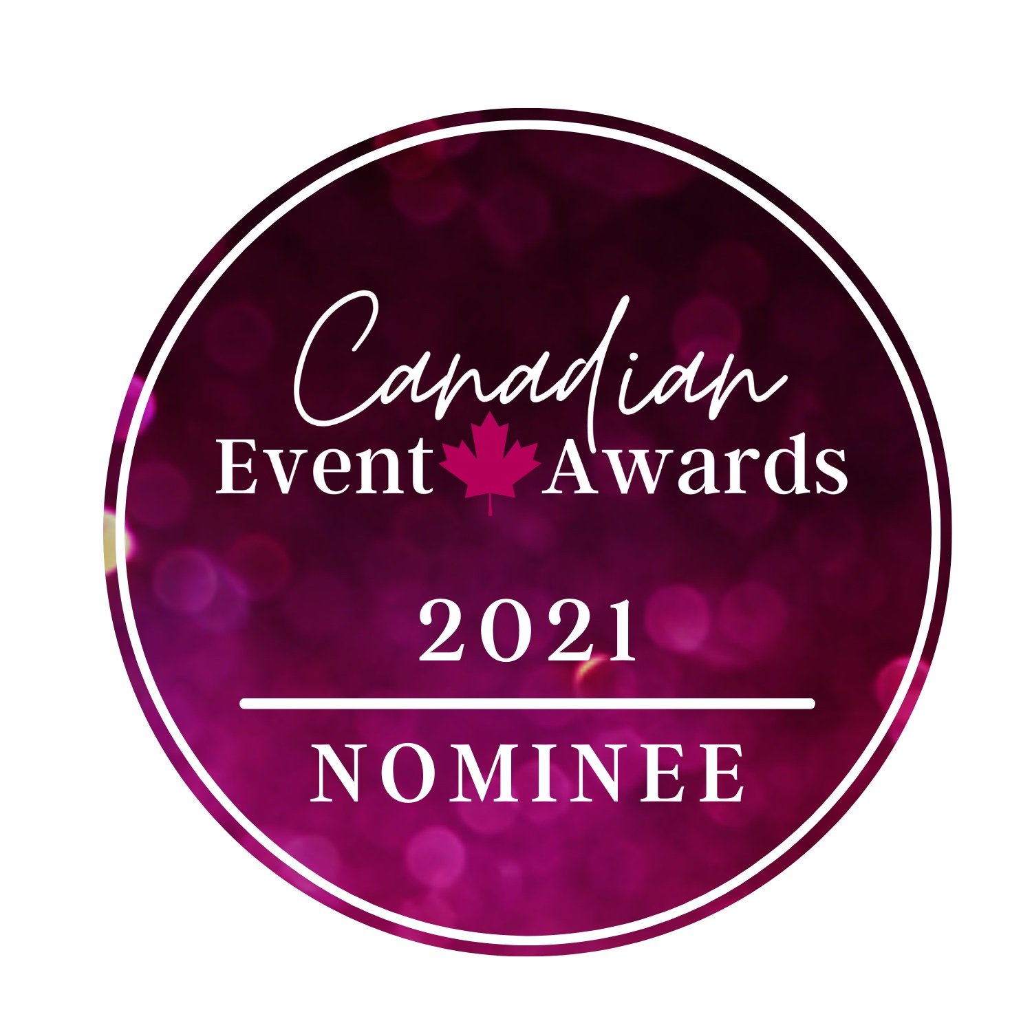 Canadian Event Awards Nominee Badge 2021